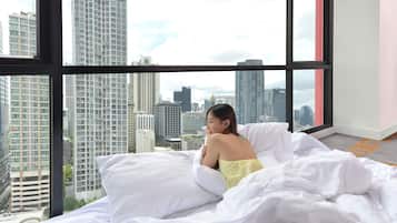 Minibar, in-room safe, desk, blackout drapes