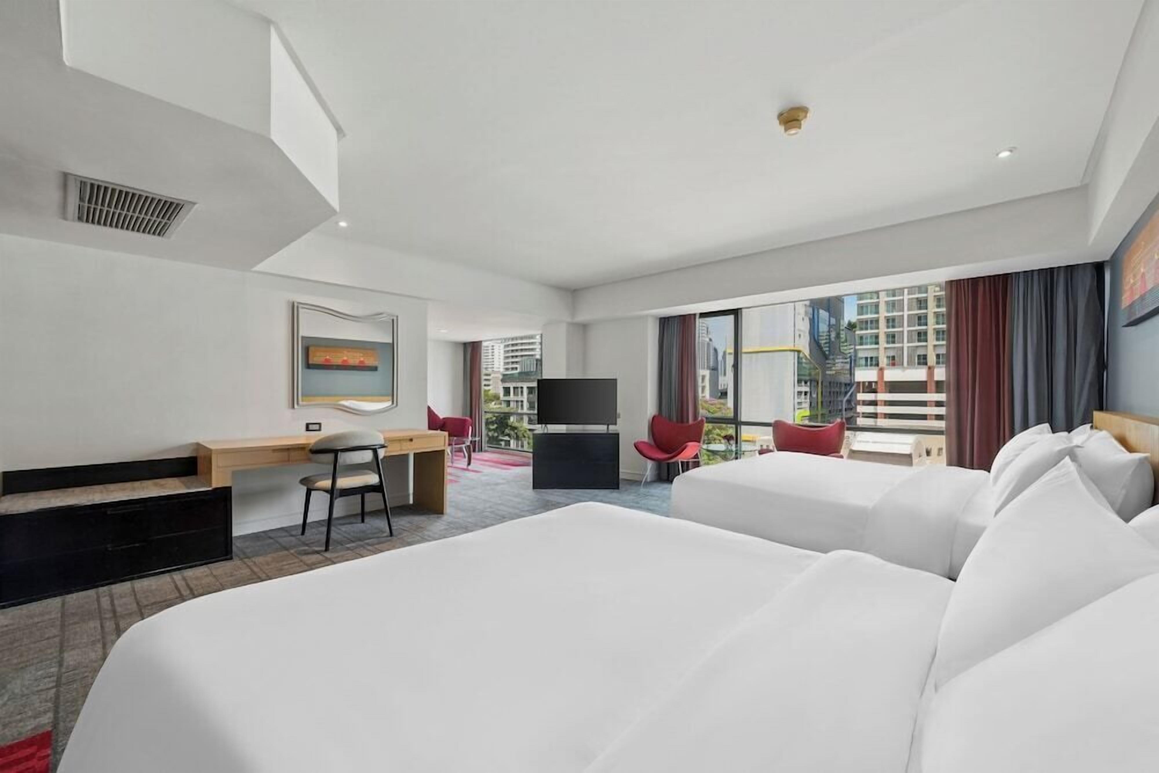 In-room safe, blackout drapes, soundproofing, iron/ironing board