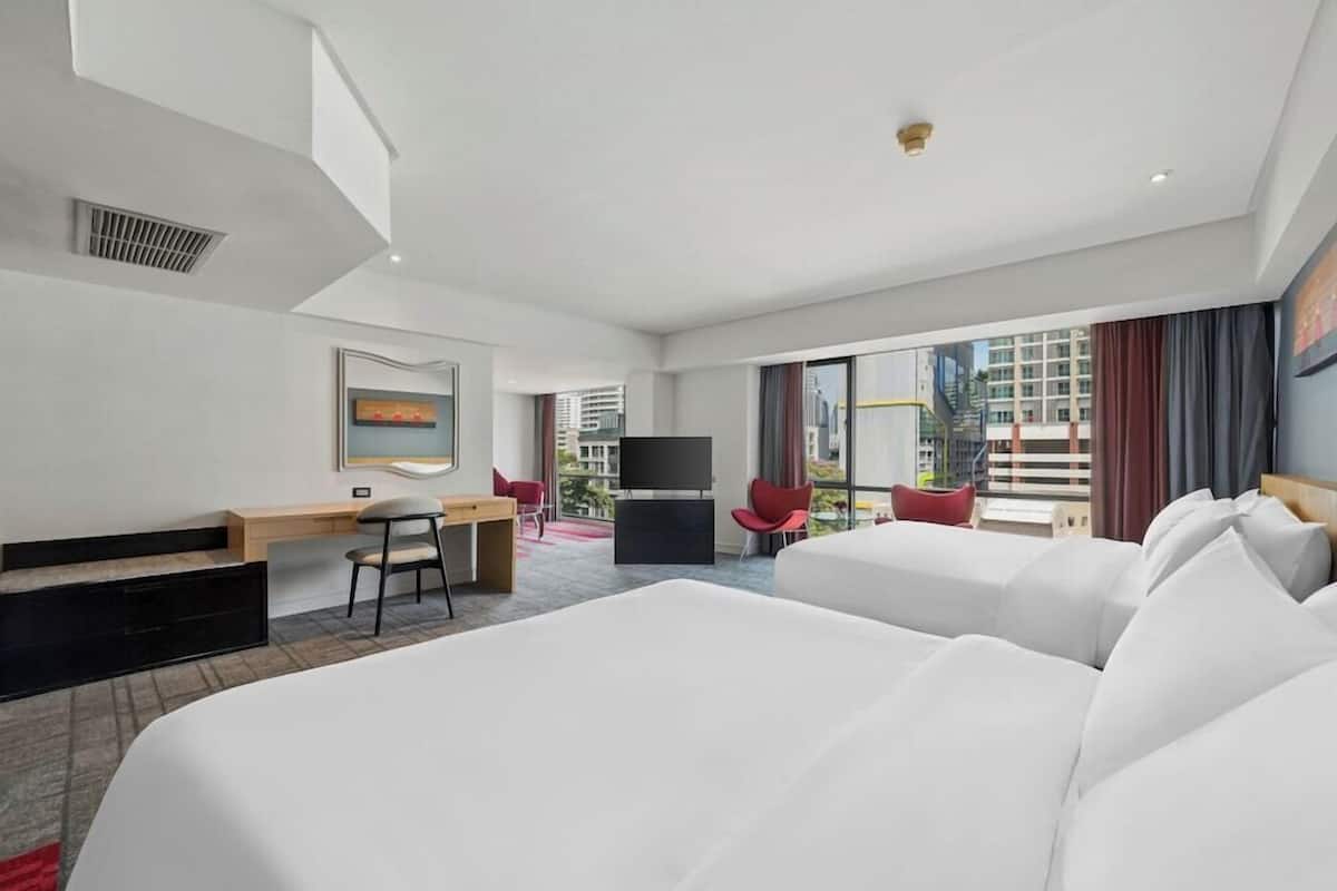 In-room safe, blackout drapes, soundproofing, iron/ironing board