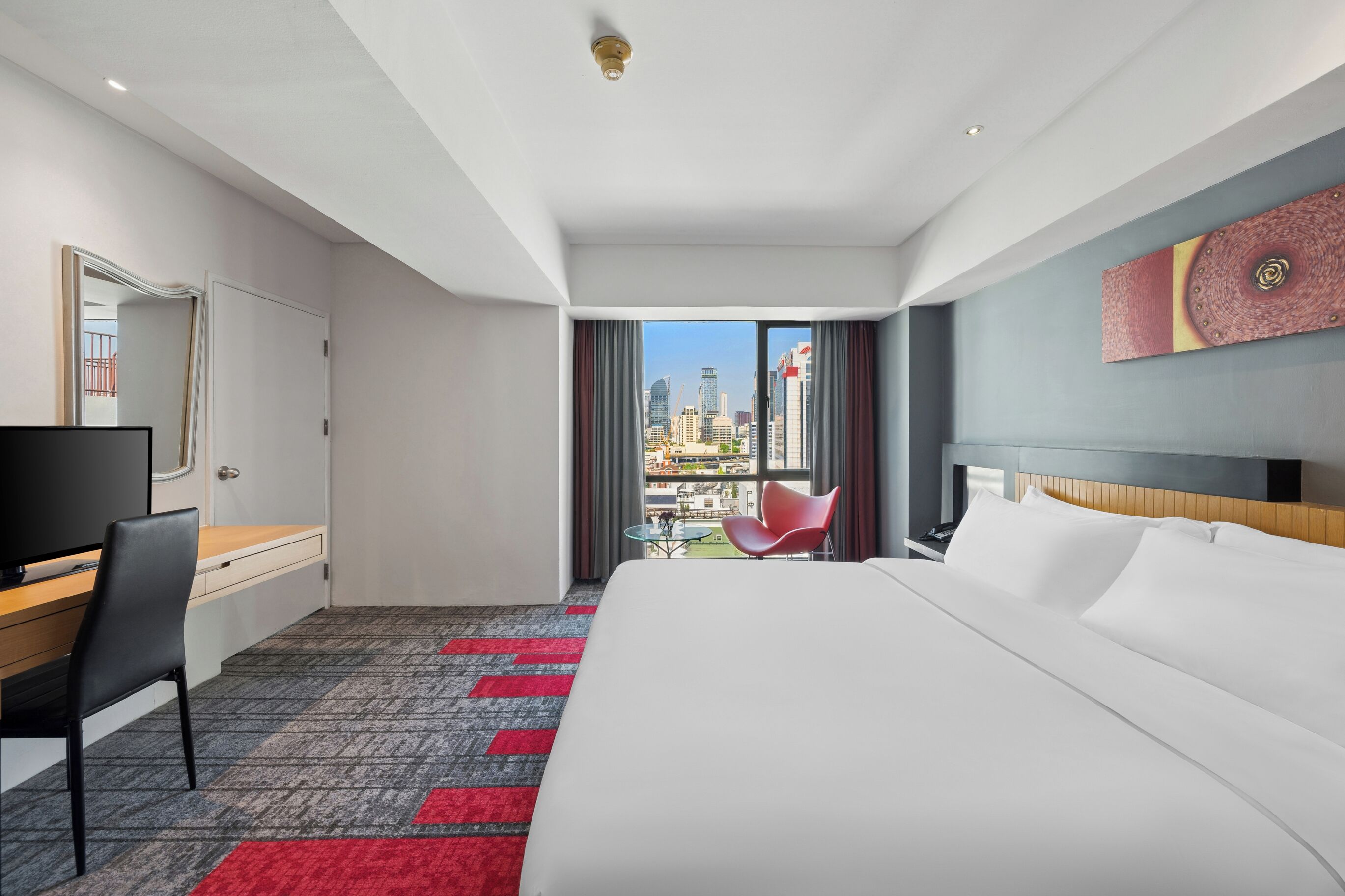 Deluxe King Bed Connecting | 城市景