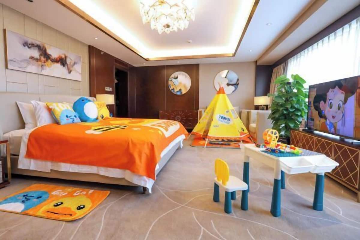 Ropa de cama de alta calidad y minibar