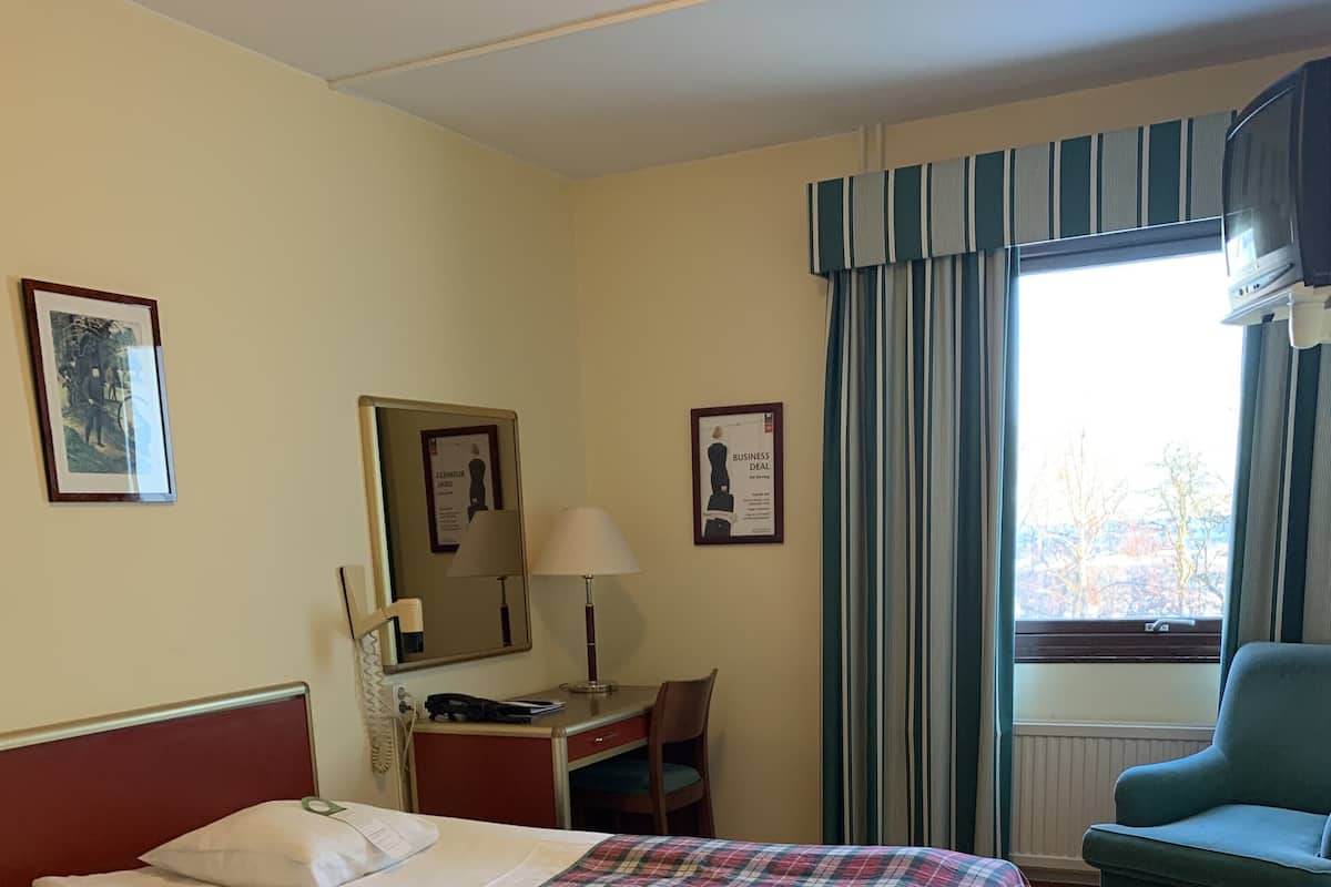 Chambre Standard avec lits jumeaux (Small) | Bureau, lits pliants/supplémentaires, Wi-Fi gratuit, draps fournis
