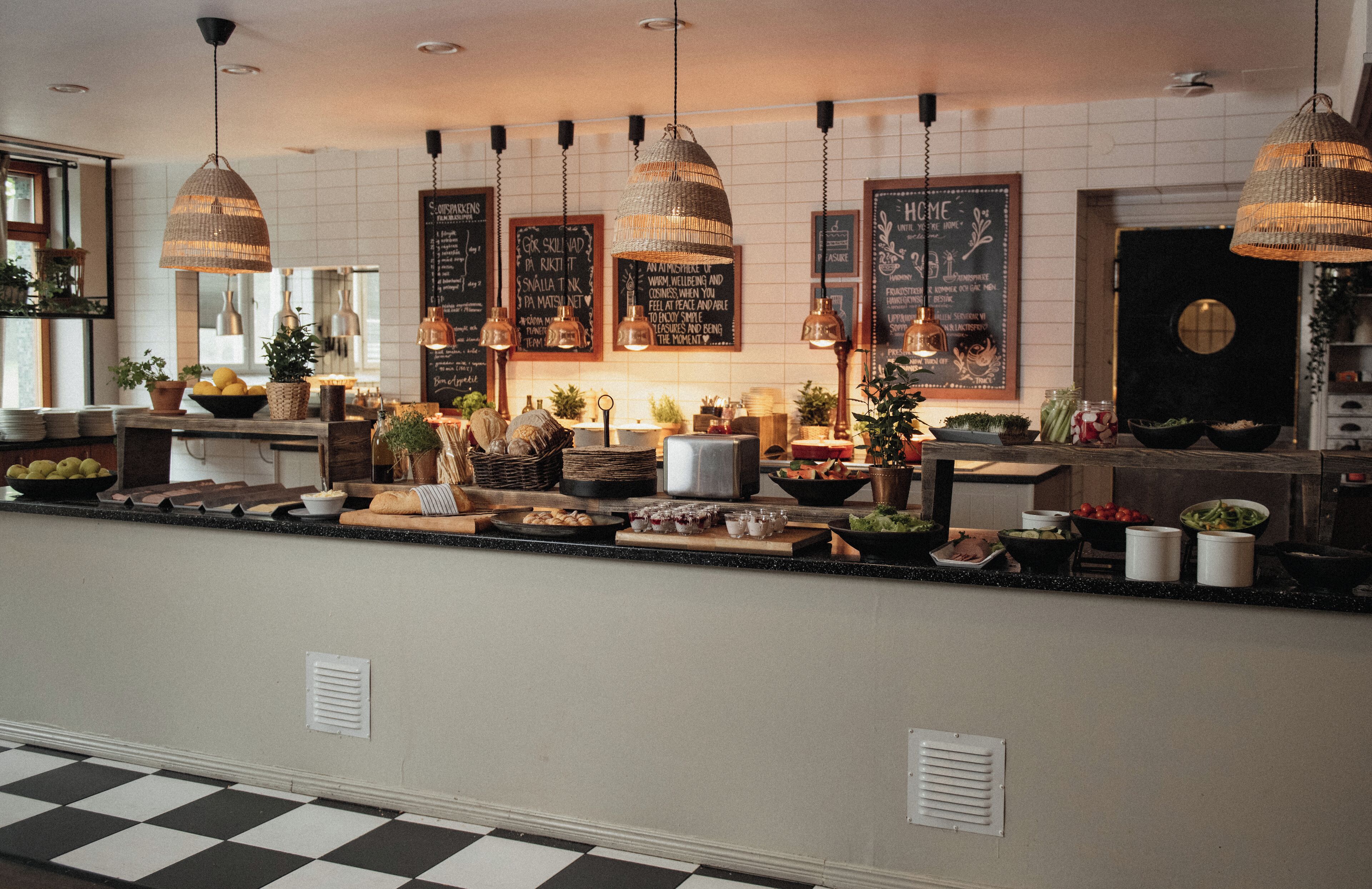 Morgunverðarhlaðborð