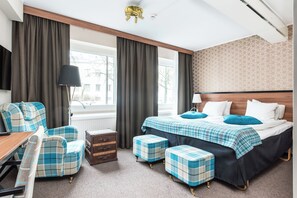 Double Room (Compact) | In-room safe, desk, laptop workspace, blackout drapes