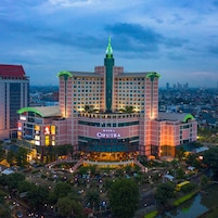 Front of property – evening/night