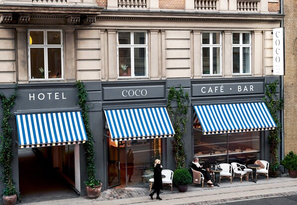 Fachada del alojamiento