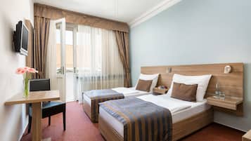 Minibar, in-room safe, blackout drapes, cribs/infant beds