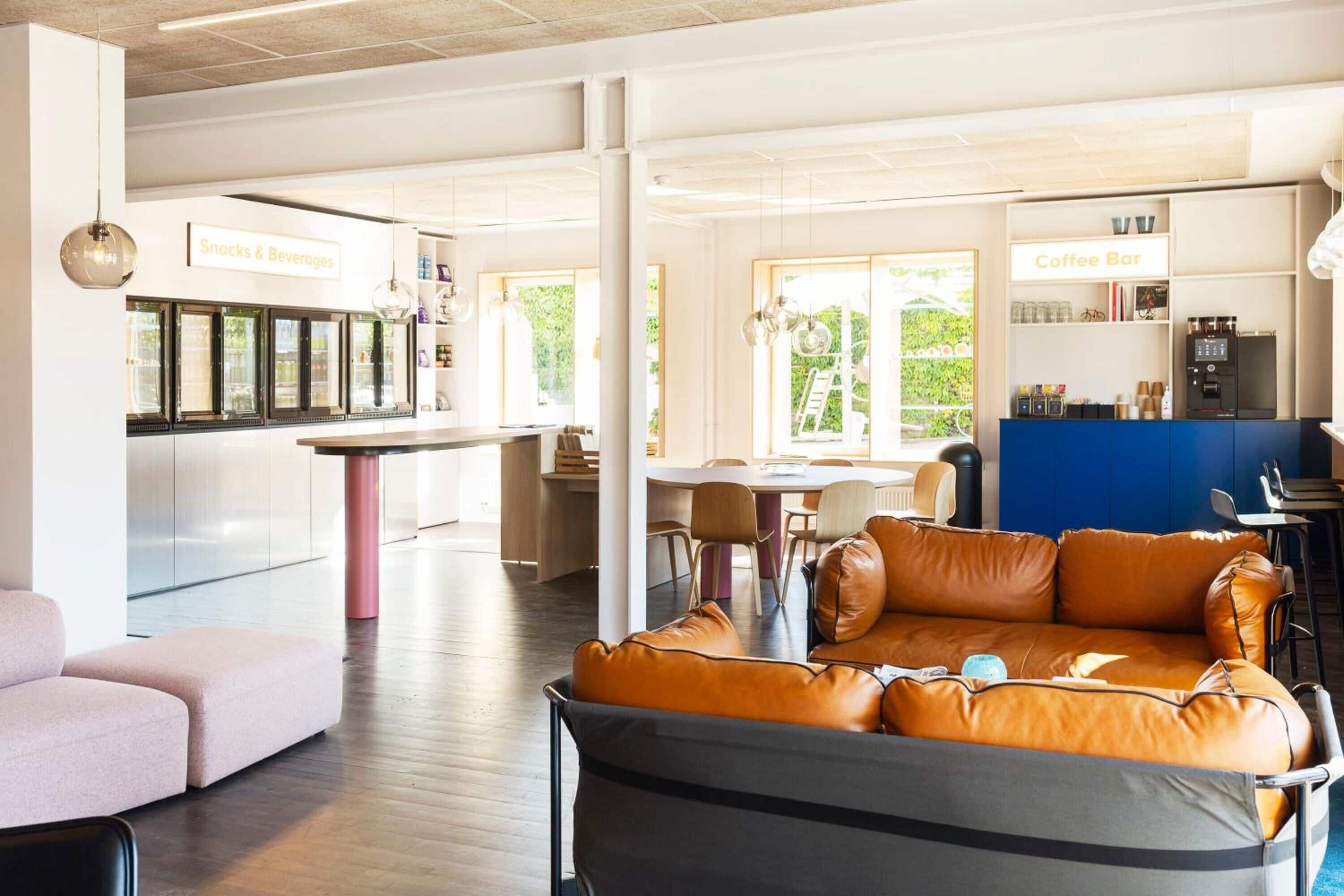 Table football, ping pong, books