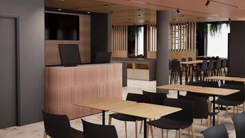 Breakfast and lunch served