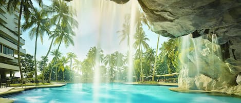 Außenpool, geöffnet von 07:00 Uhr bis 21:00 Uhr, Cabañas (kostenlos)