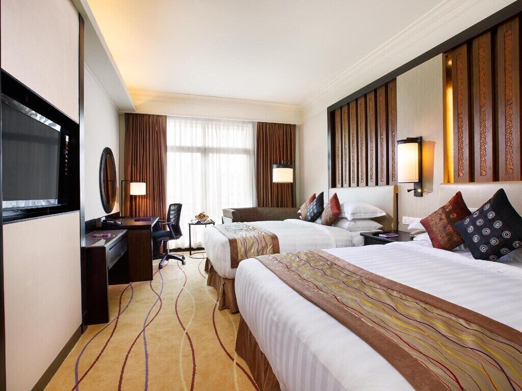 In-room safe, desk, blackout drapes, iron/ironing board