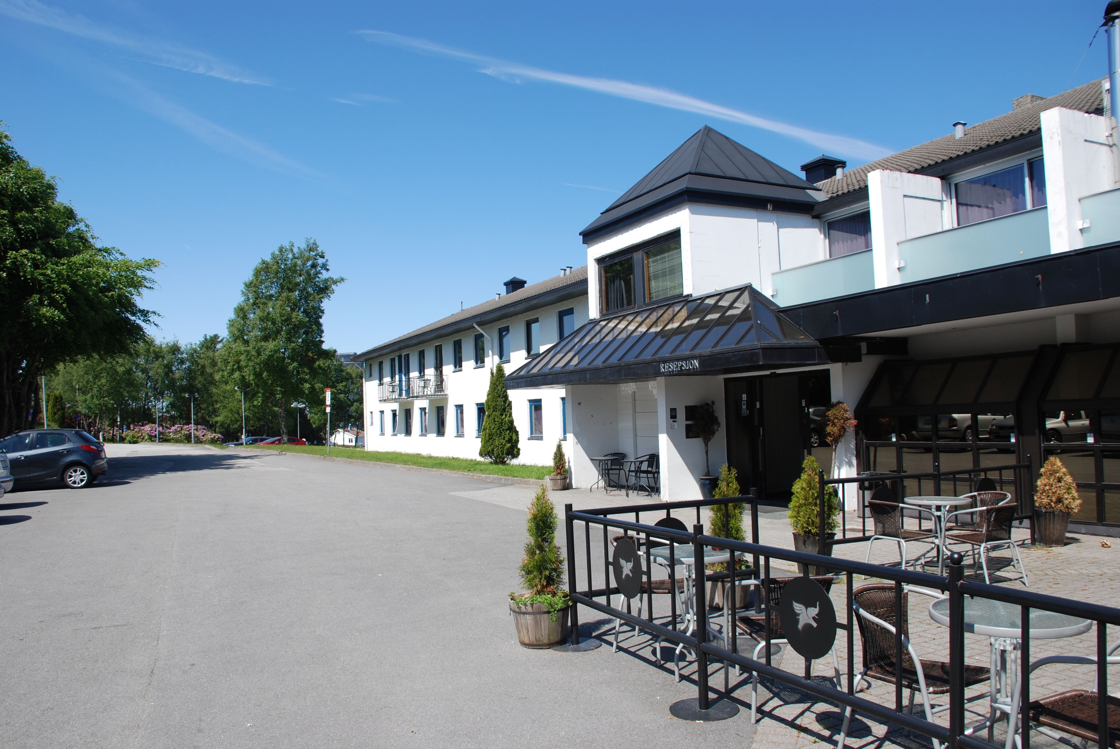 Fachada del alojamiento