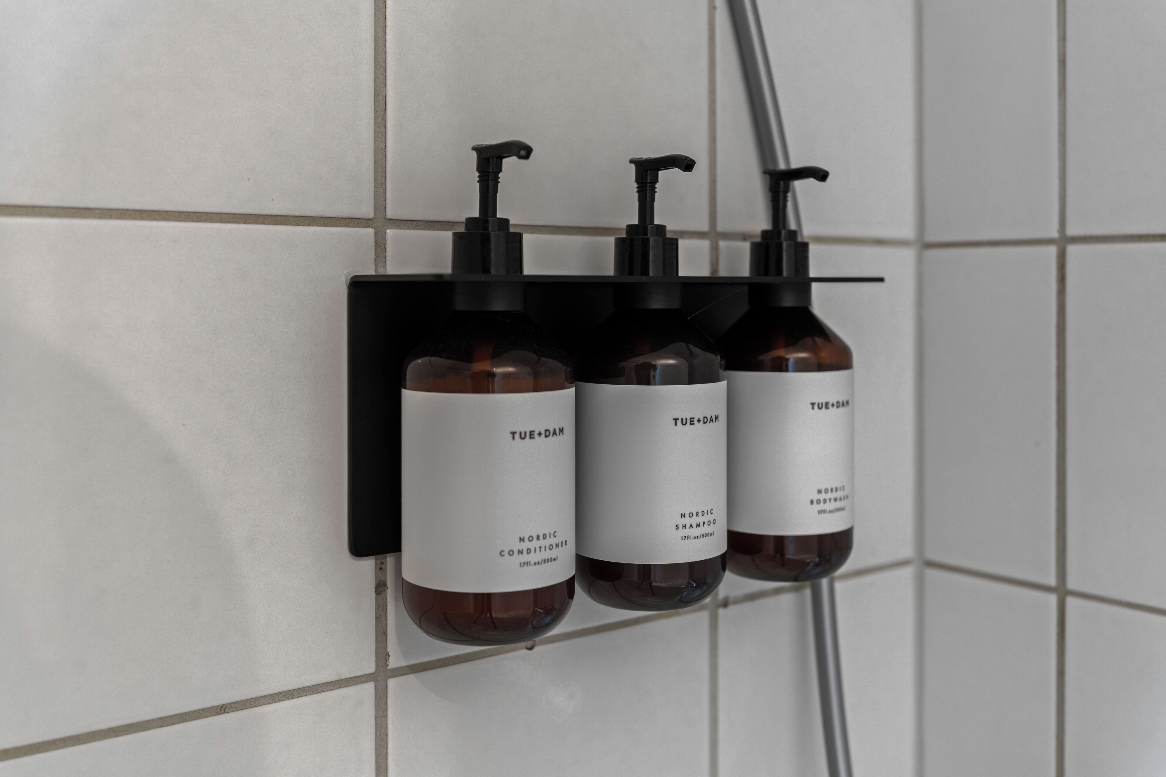 free toiletries, hair dryer, heated floors, towels