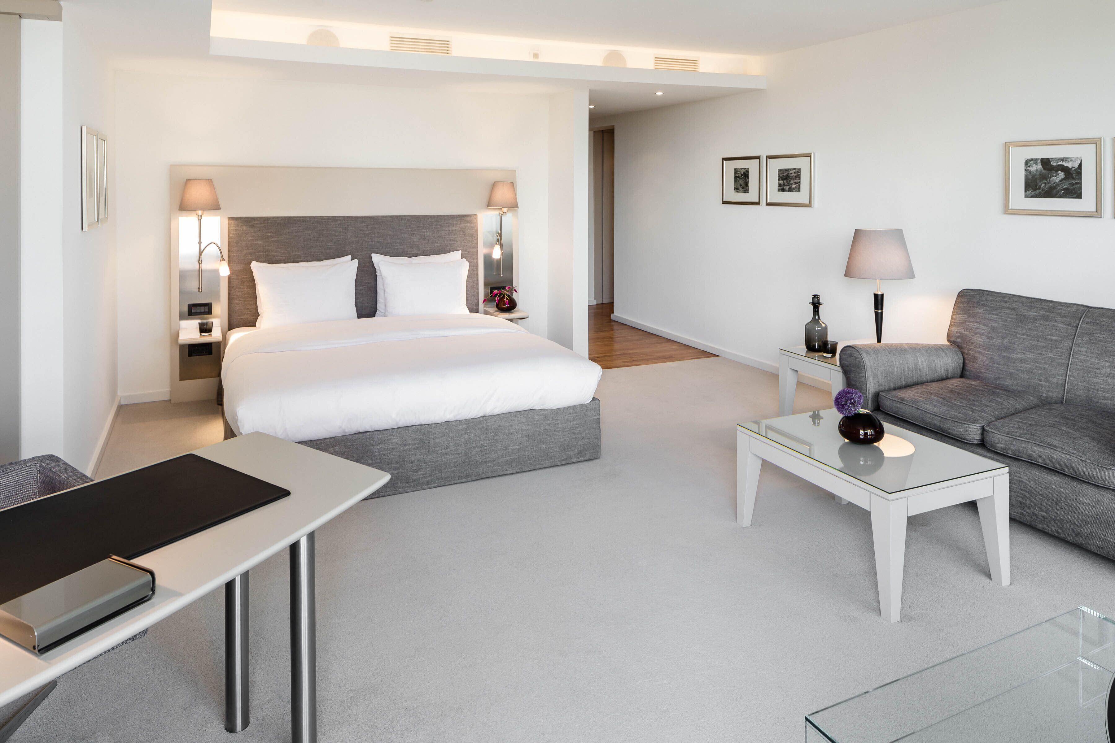 Premium bedding, down duvets, minibar, in-room safe