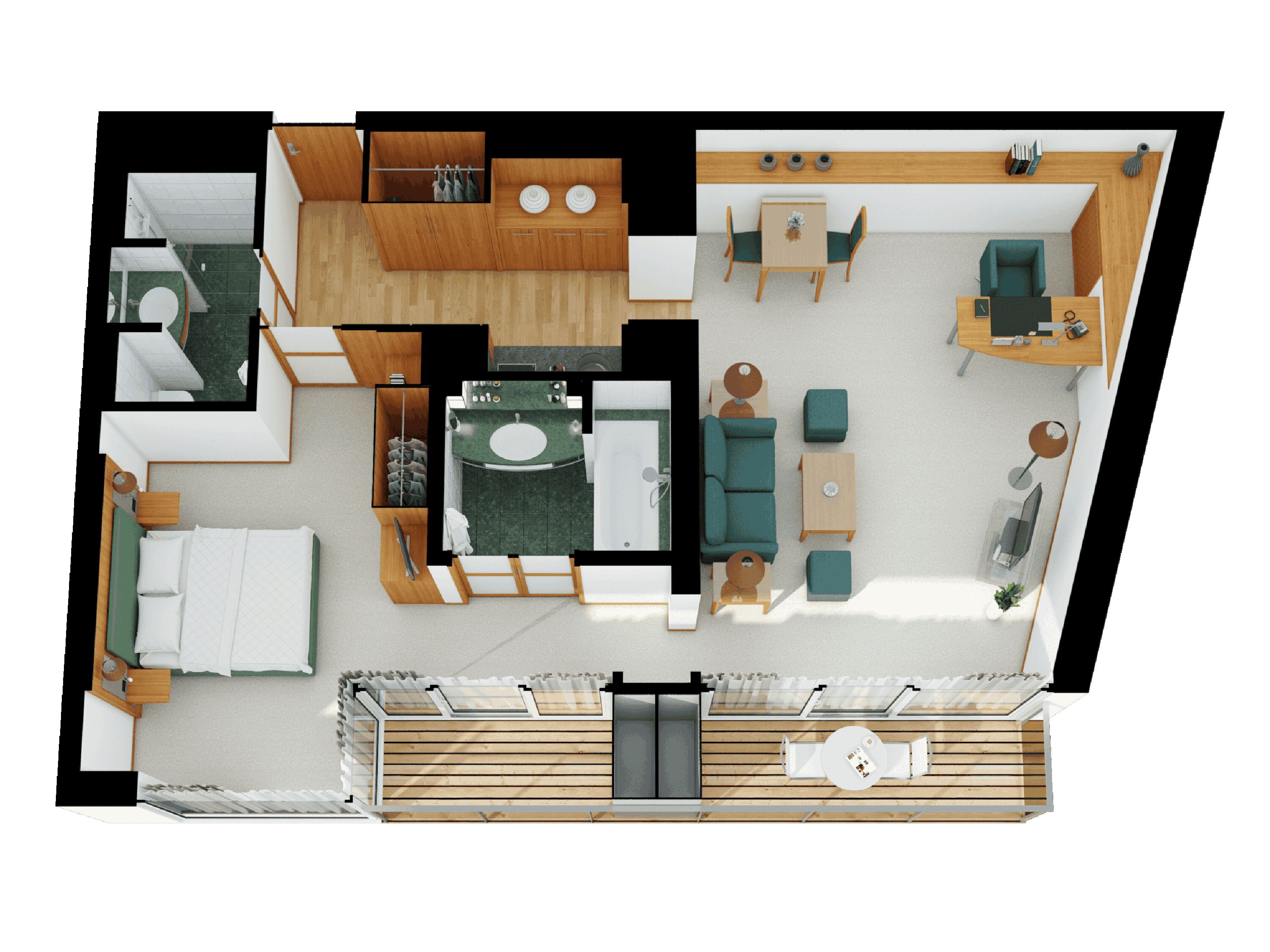 grand suite | floor plan