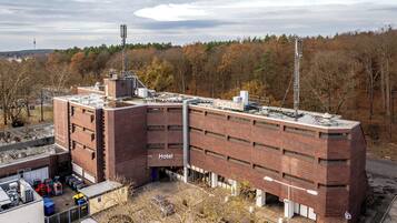 Fassade der Unterkunft