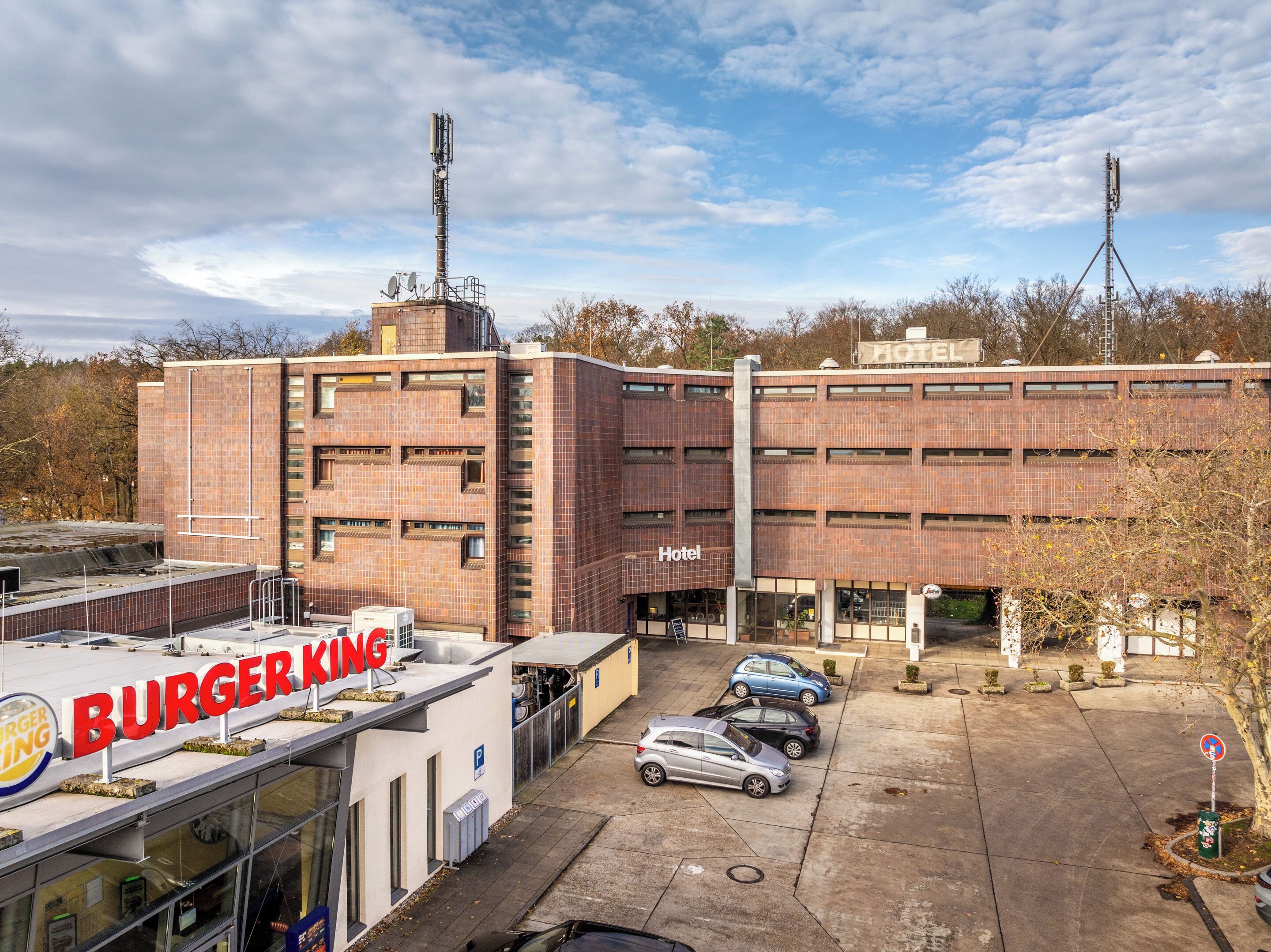 Fassade der Unterkunft