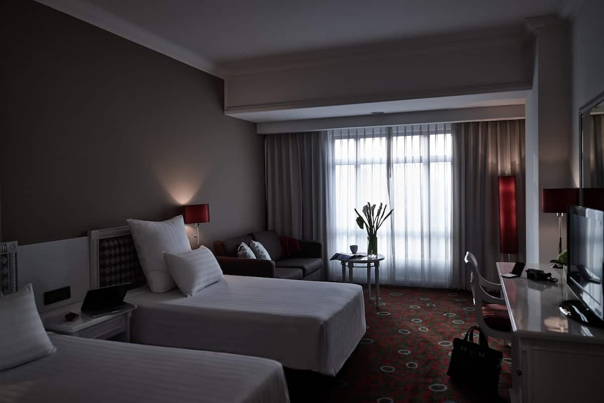 Superior Room, 2 Twin Beds, City View | 1 bedroom, Egyptian cotton sheets, premium bedding, down comforters