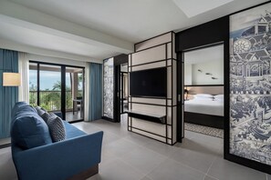 Regency, ห้องสวีท, 2 ห้องนอน | บริเวณนั่งเล่น | ทีวีจอแอลซีดี 40 นิ้ว พร้อมช่องดาวเทียม, ทีวี