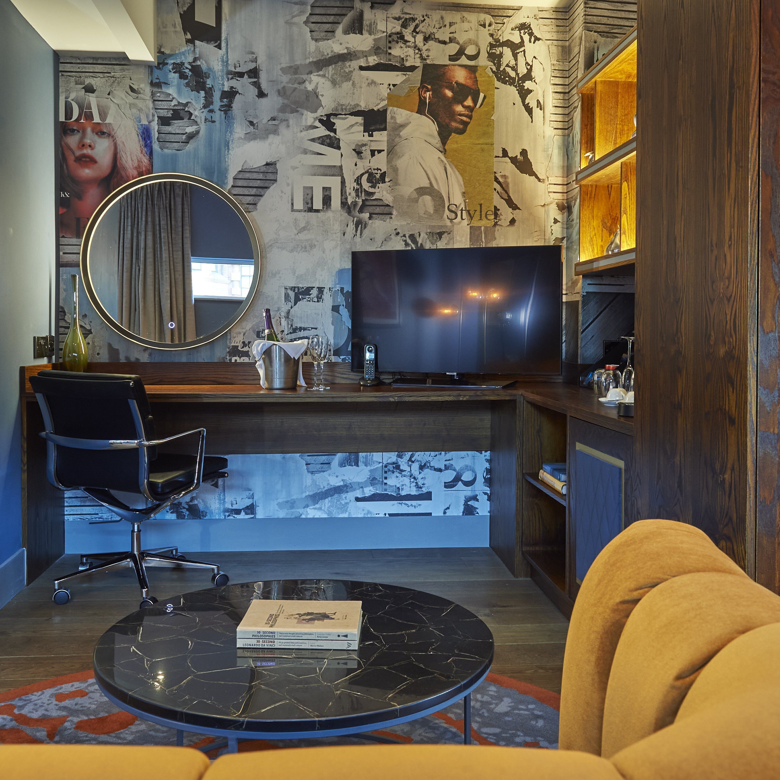 corner suite | 1 bedroom, in-room safe, desk, blackout curtains