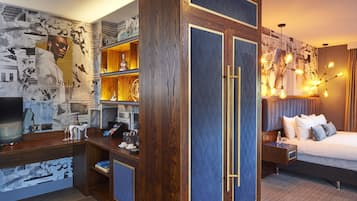 Suite | Coffres-forts dans les chambres, bureau, rideaux occultants