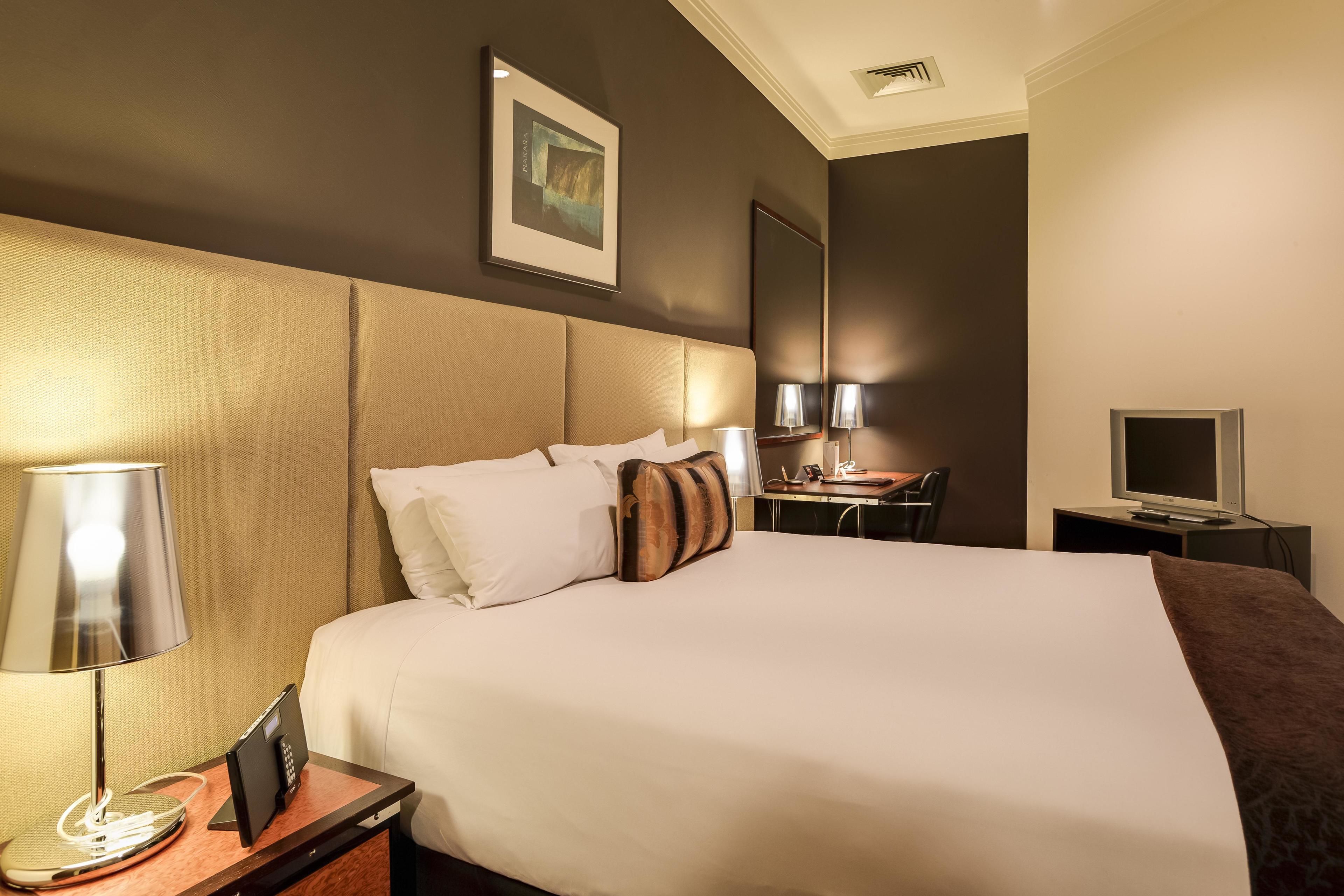 hypo-allergenic bedding, in-room safe, desk, iron/ironing board