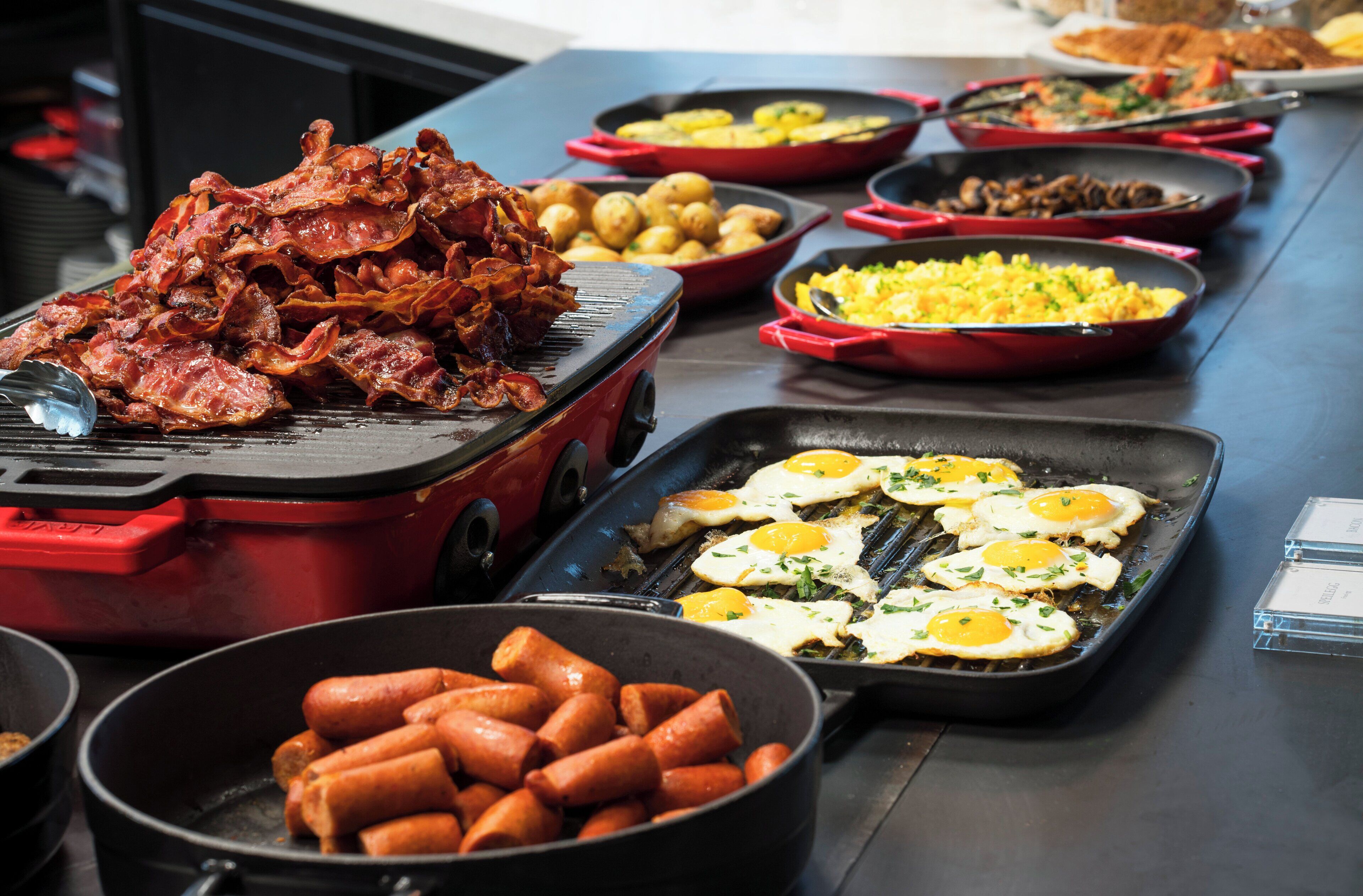 Frokostbuffé er inkludert hver dag