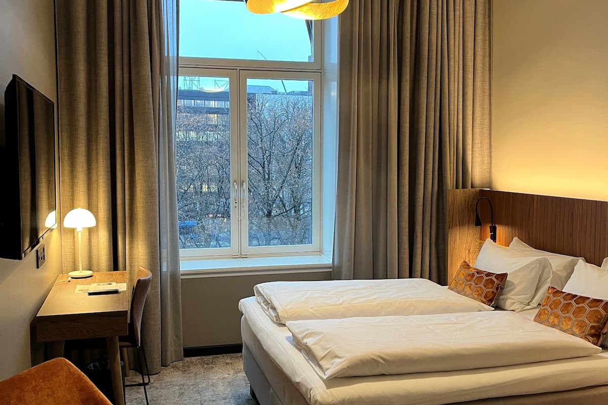 Superior Double Room with View | Pillowtop beds, in-room safe, desk, blackout drapes