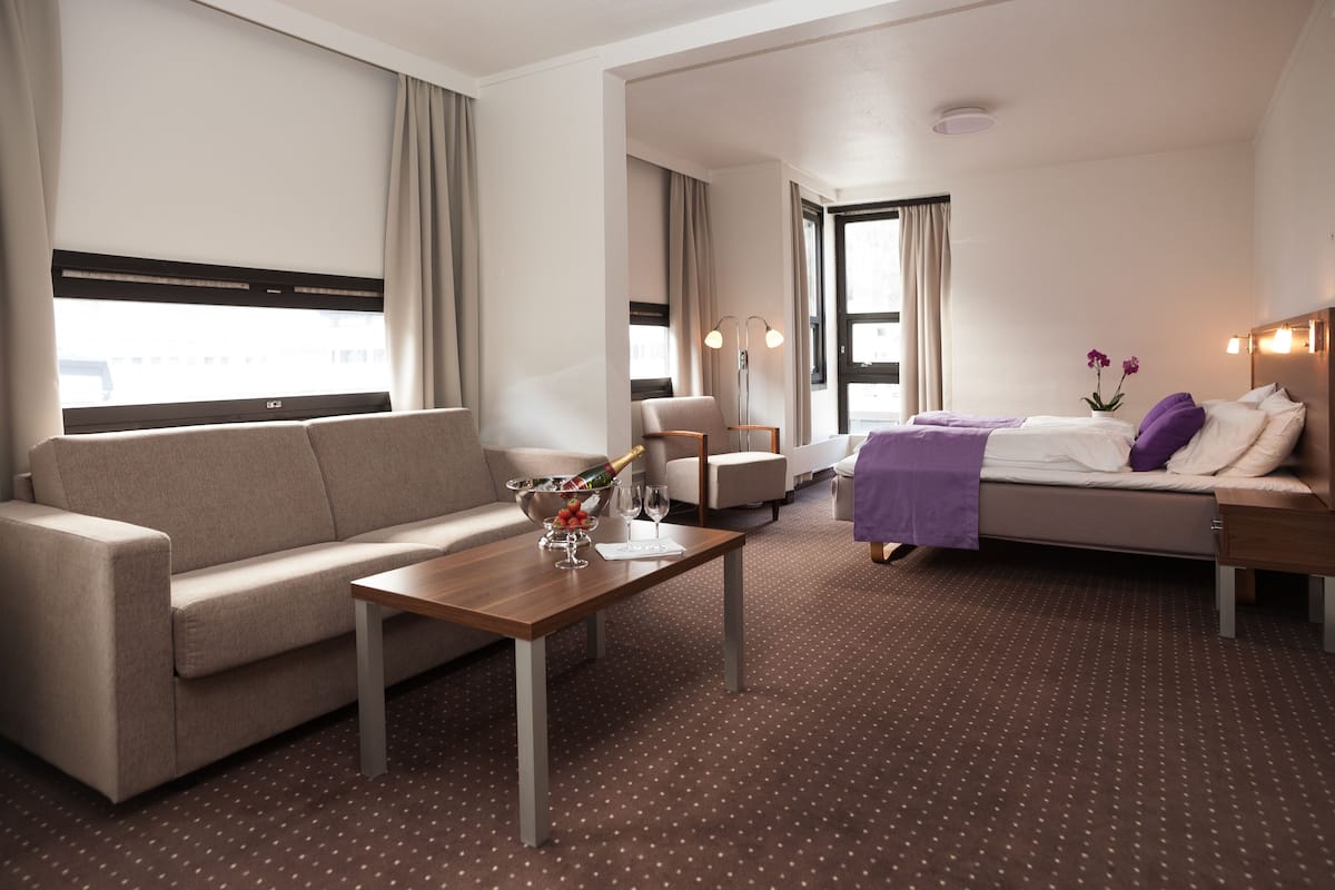 business room, non smoking | living area | tv