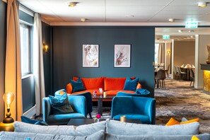 Sitteområde i lobbyen