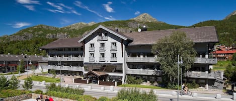 Façade de l’hébergement