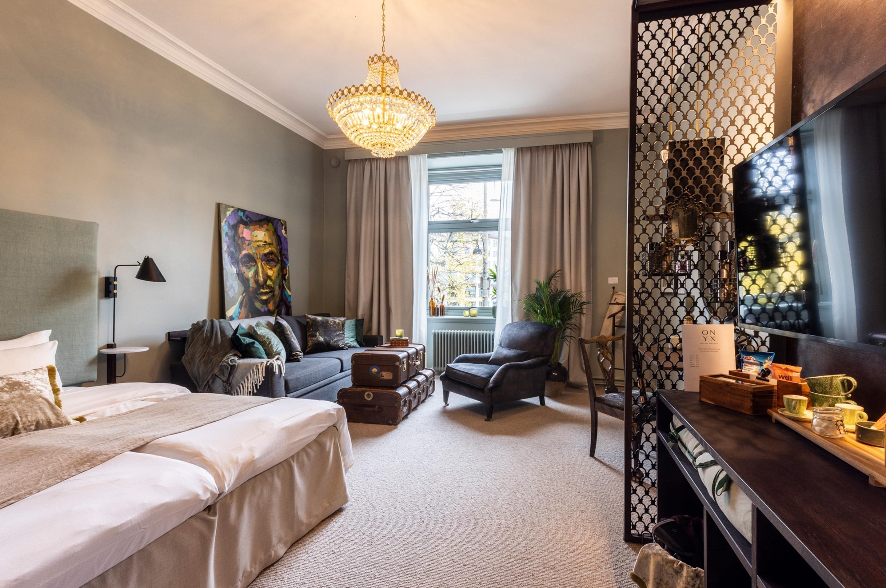 Double Deluxe City View | Premium bedding, minibar, desk, blackout drapes