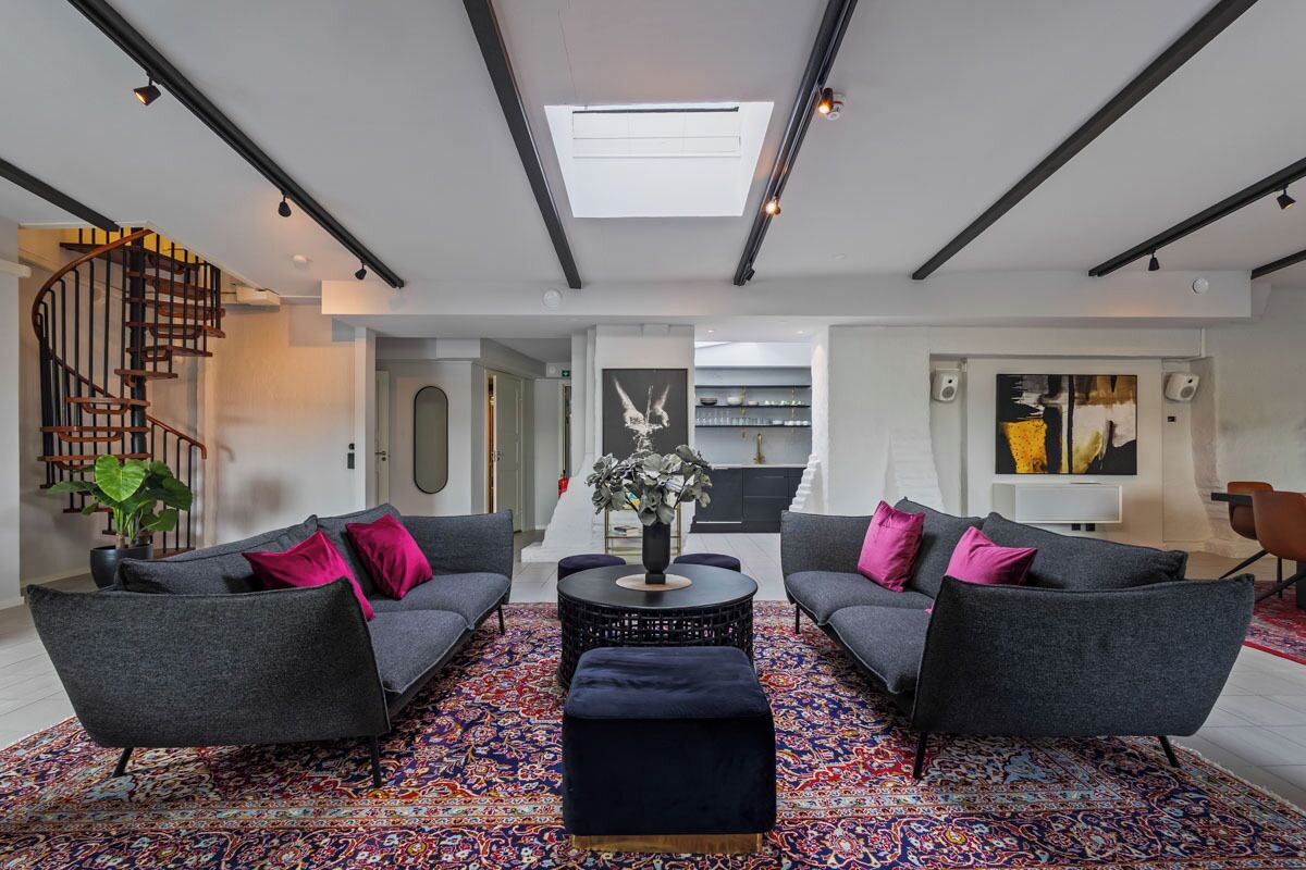 penthouse terrace suite | 2 bedrooms, premium bedding, individually furnished, desk