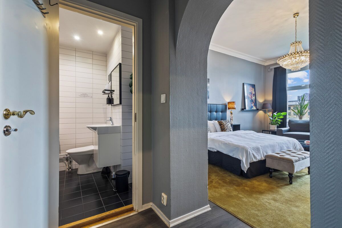 deluxe city view | 2 bedrooms, premium bedding, individually furnished, desk