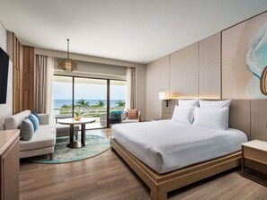 Deluxe Room, 1 Double Bed, Sea View | Premium bedding, minibar, in-room safe, individually furnished - Pullman Phuket Karon Beach Resort (Karon)