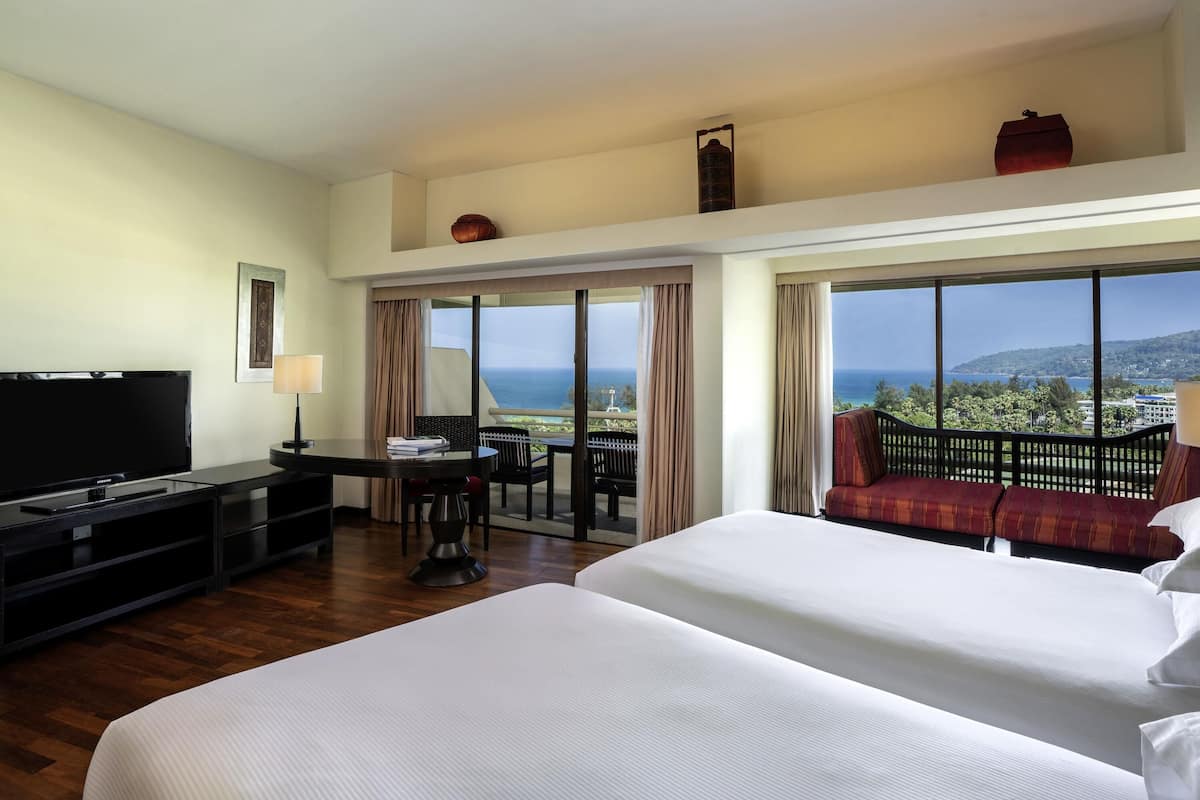 Junior Suite, 2 Single Beds, Sea View