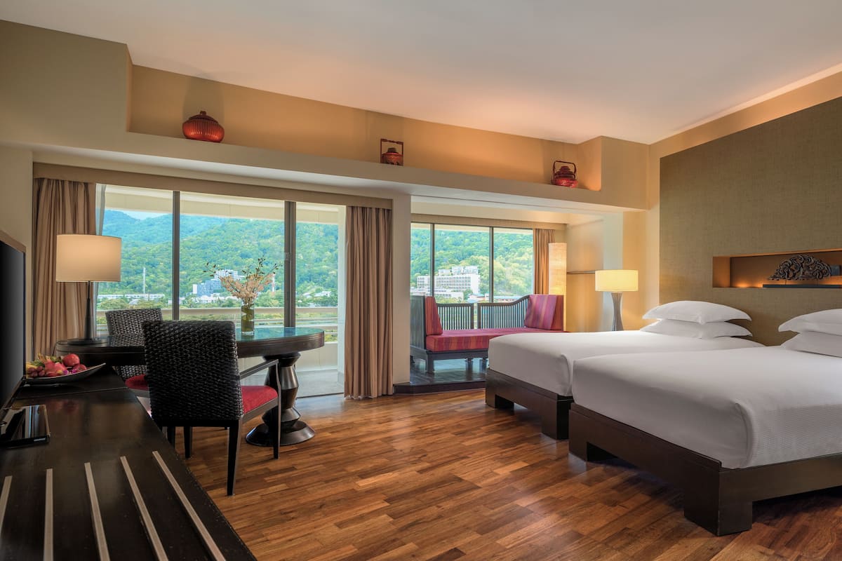 Junior Suite, 2 Single Beds, Garden View