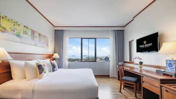 Phòng Suite | 1 phòng ngủ, bộ đồ giường kháng dị ứng, két bảo mật tại phòng