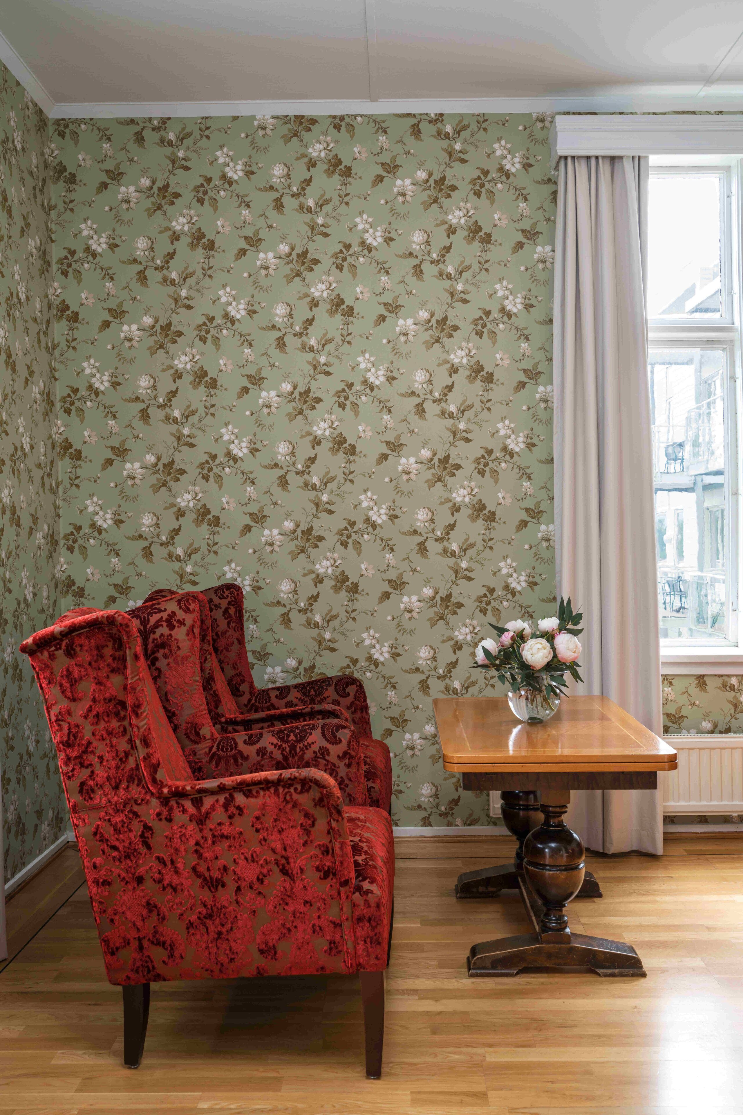 minibar, desk, laptop workspace, blackout curtains