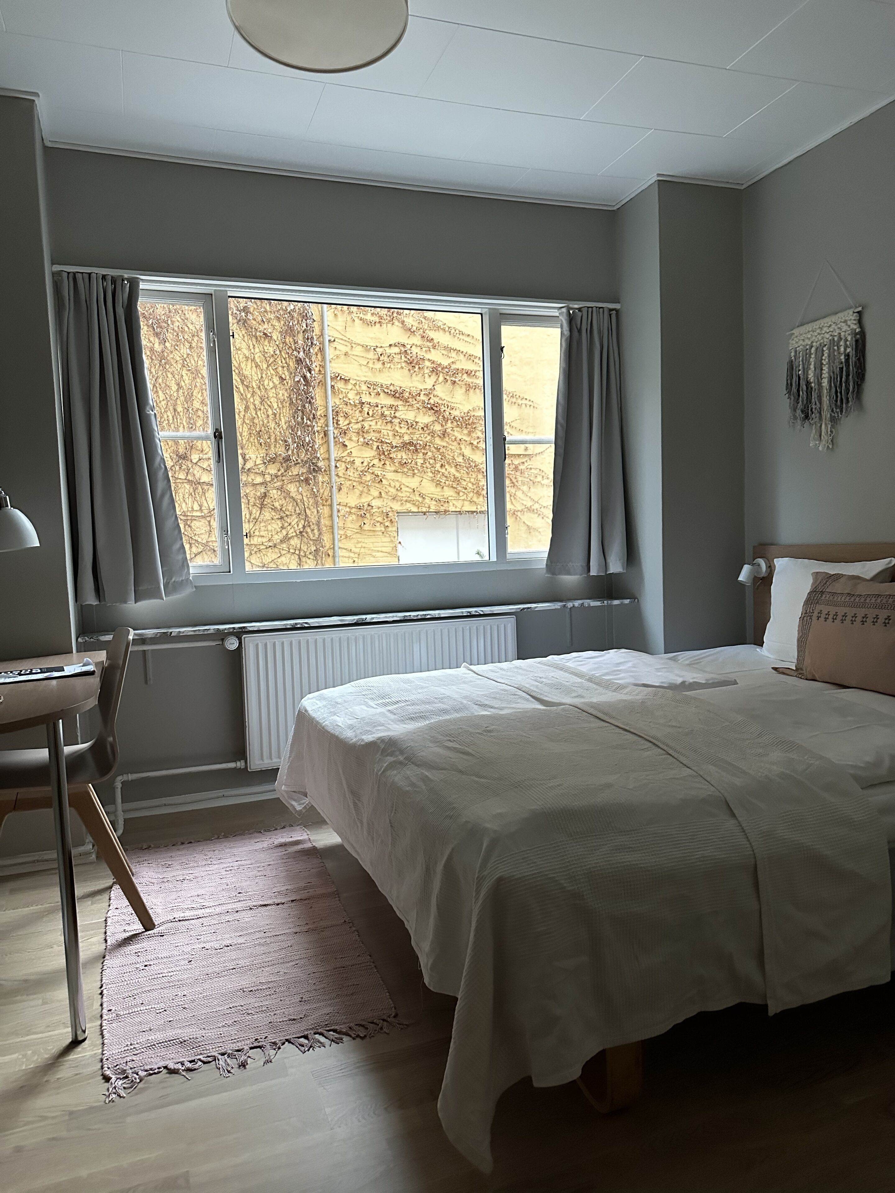 Standard Double Room, 1 Queen Bed, Non Smoking, Courtyard View (Medium) | Premium bedding, in-room safe, blackout curtains, iron/ironing board