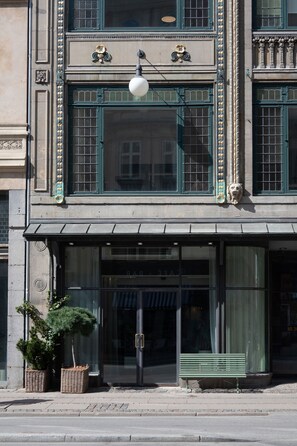 Fachada de la propiedad