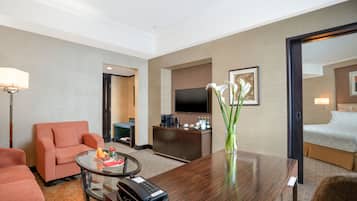 Junior Suite | Living area | LCD TV