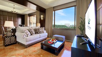 總統套房 | 客廳 | LCD 電視