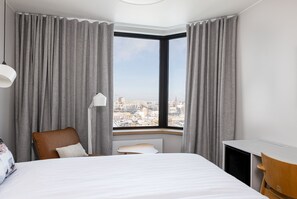 Superior Room, 1 King Bed, View | Minibar, in-room safe, desk, laptop workspace