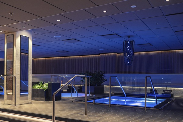Sauna, hot tub, steam room