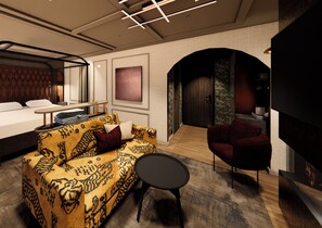 Premium bedding, in-room safe, desk, blackout drapes