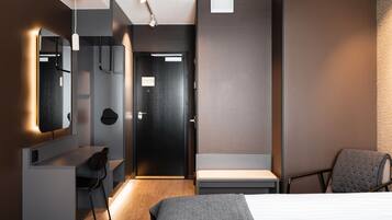 Minibar, in-room safe, desk, laptop workspace