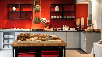 Morgenmadsbuffet hver dag (150 DKK pr. person)