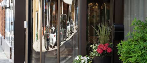 Entrée de l’hébergement