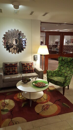 Interior entrance